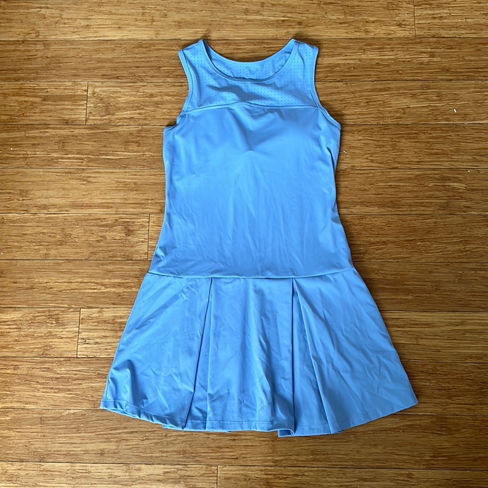 NWT Forever 21 Cloudy Blue Tennis dress Size L